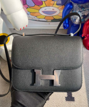 에르메스 콘스탄스18 블랙 은장 앱송